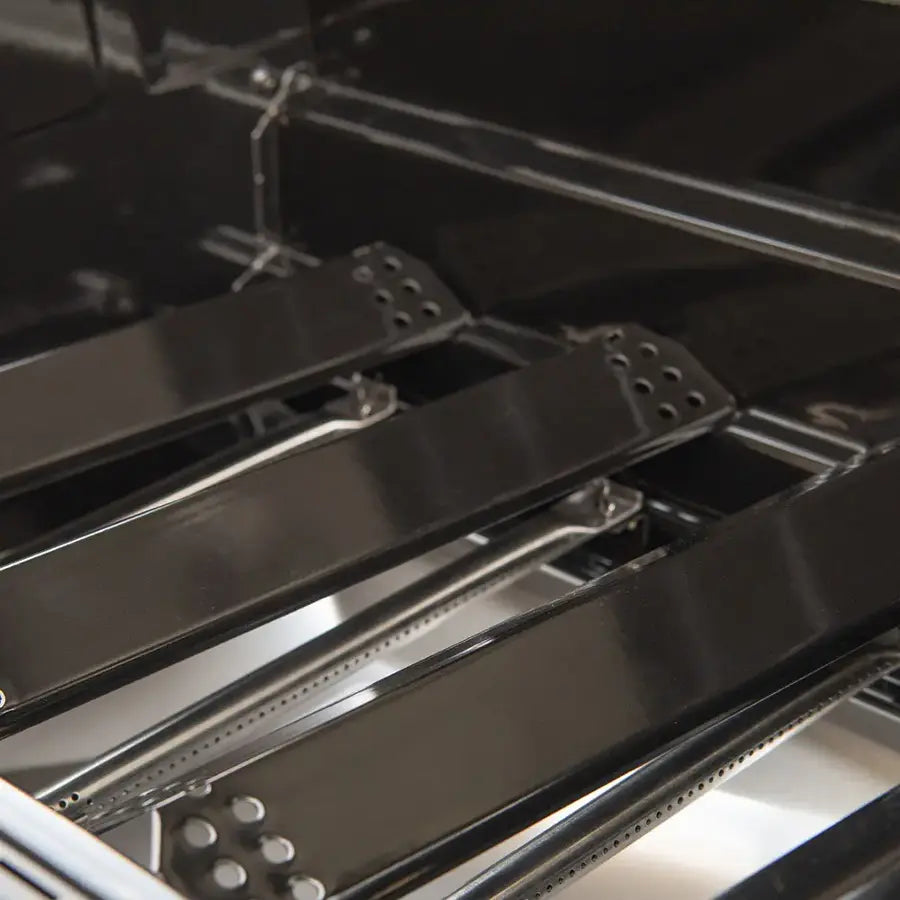 Nexgrill - 4 Burner + Side Burner Cart Gas Grill - Black