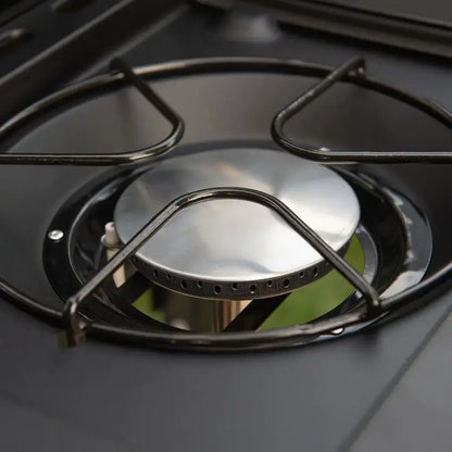 Nexgrill - 4 Burner + Side Burner Cart Gas Grill - Black