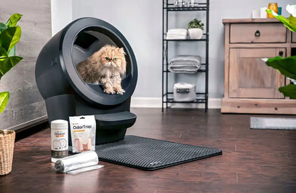 Whisker - Litter-Robot 4 Smart App-Controlled Self-Cleaning Litter Box Core Accessories Bundle