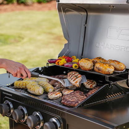 Charbroil Performance Series Black and Silver 4 -Burner Liquid Propane Gas Grill