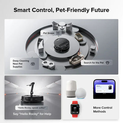 Roborock Saros Z70 Robot Vacuum with OmniGrip Mechanical Arm