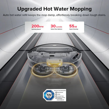 Roborock Saros Z70 Robot Vacuum with OmniGrip Mechanical Arm